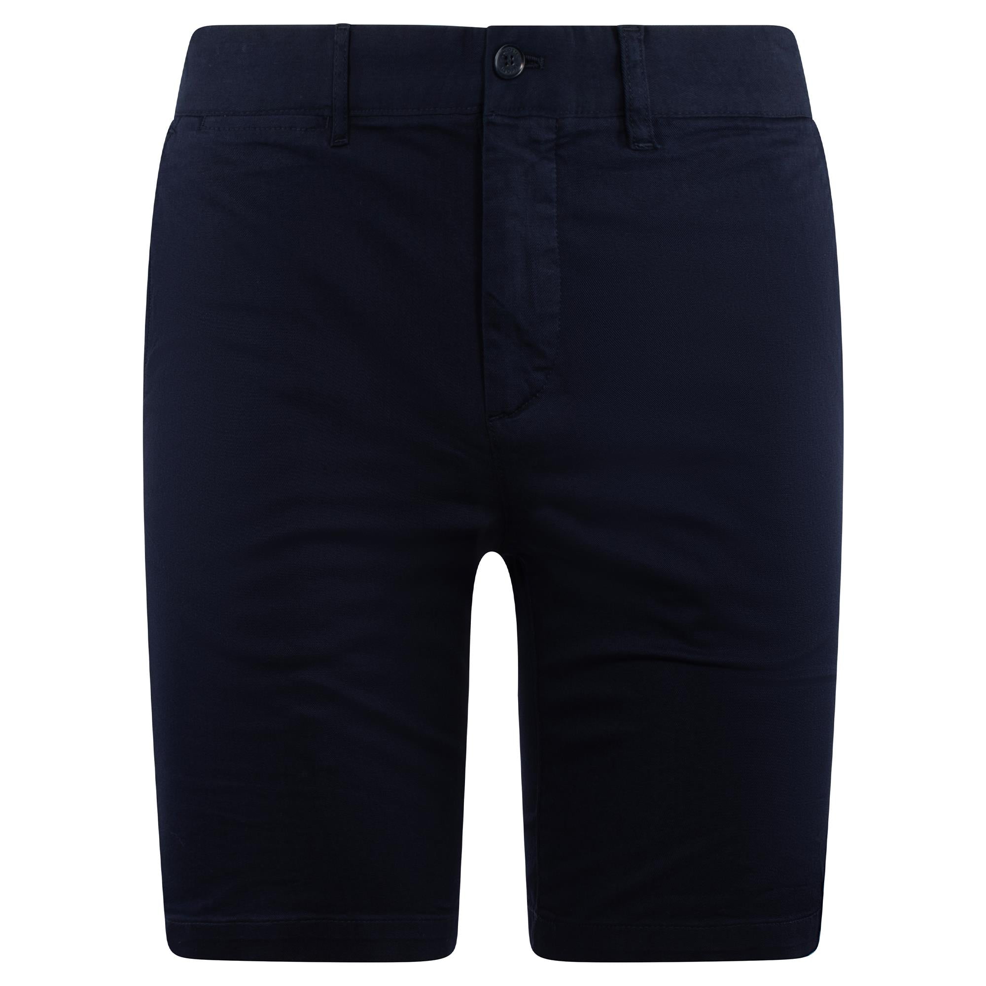 Lacoste Mens Slim Fit Cotton Chino Shorts Navy